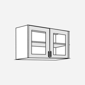 137-dvokrilna-zgornja-omarica-s-steklenimi-vrati