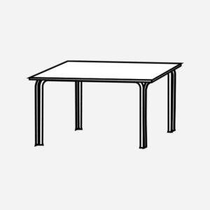 LN-104-miza-kovinska-dvosed